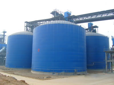 东丰水泥钢板库改造